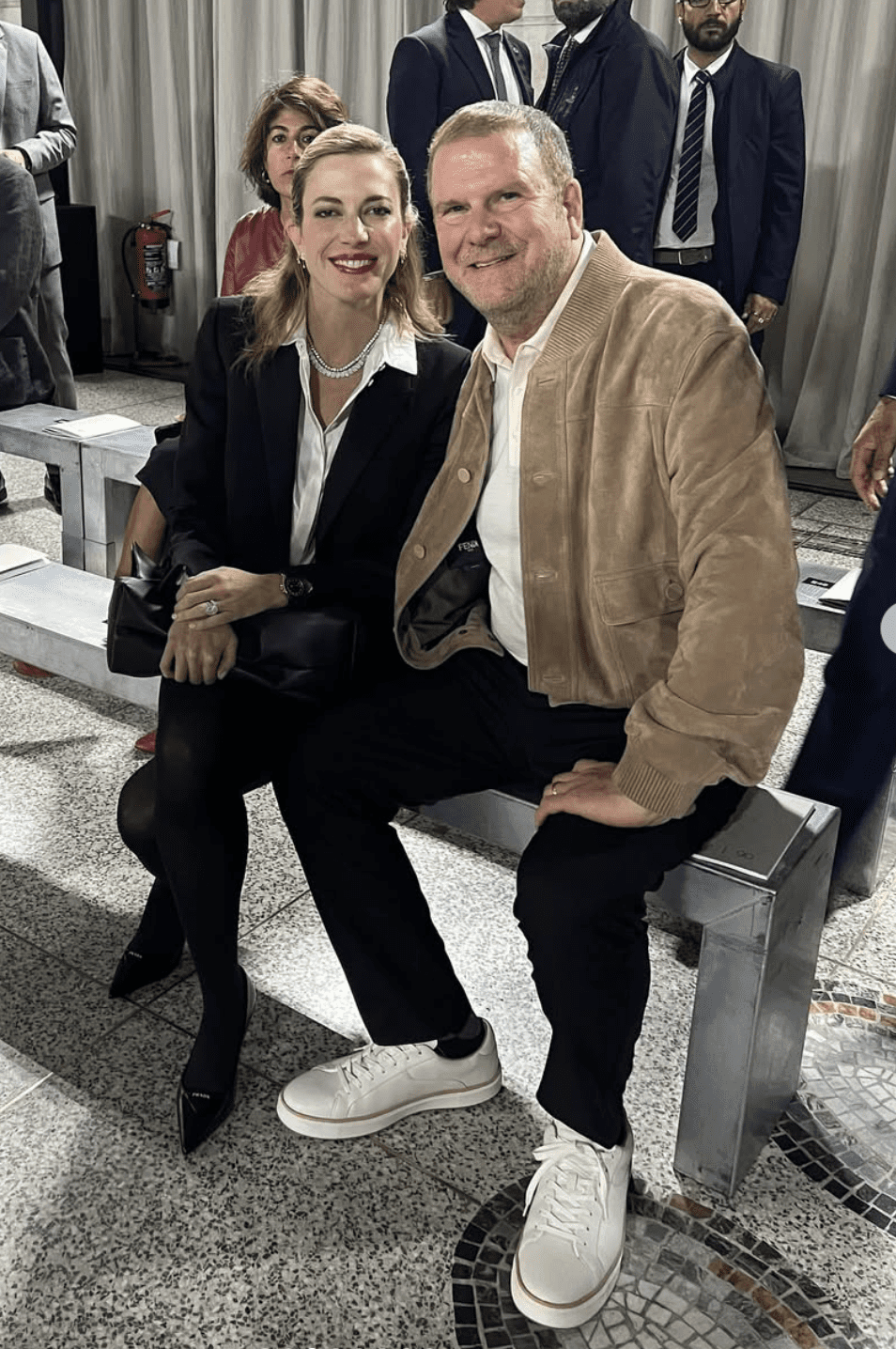 U.S. Ambassador to Italy Tilman Fertitta and wife Lauren