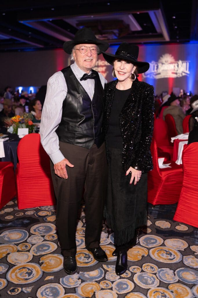 Shafik Rifaat & Shelby Hodge at the Houston Cattle Baron's Ball. (Photo by Daniel Ortiz)