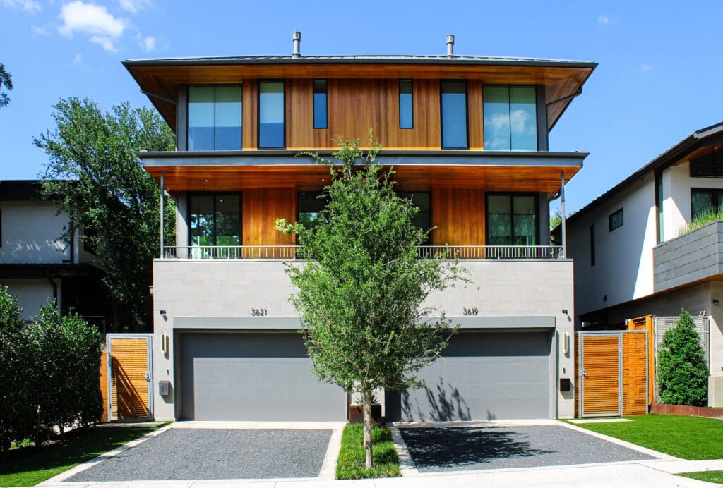Just steps from Highland Park, this 3,000-square-foot home was designed by A. Michael Architecture. (Photo by Matthew Tomlanovich)