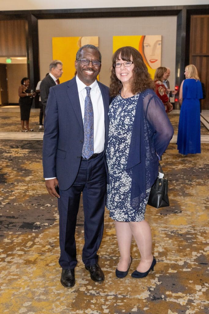 Stanley & Kristin Salters at the Mission of Yahweh Leaders & Legends gala (Photo by Jacob Power)