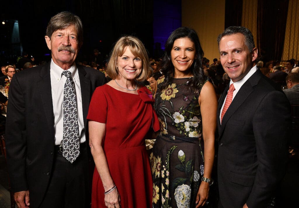 Stephen & Kelley Lubanko, Kristy & Chris Bradshaw (Photo by Dave Rossman)