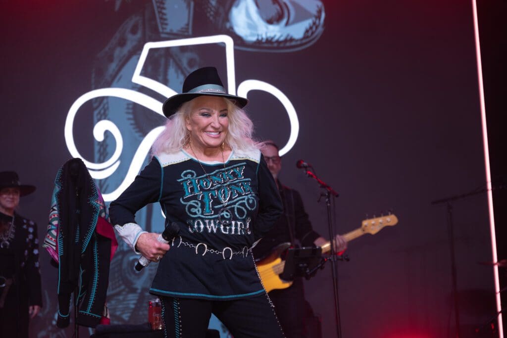 Country Music Hall of Fame honoree Tanya Tucker headlines the Houston Cattle Baron's Ball. (Photo by Daniel Ortiz)