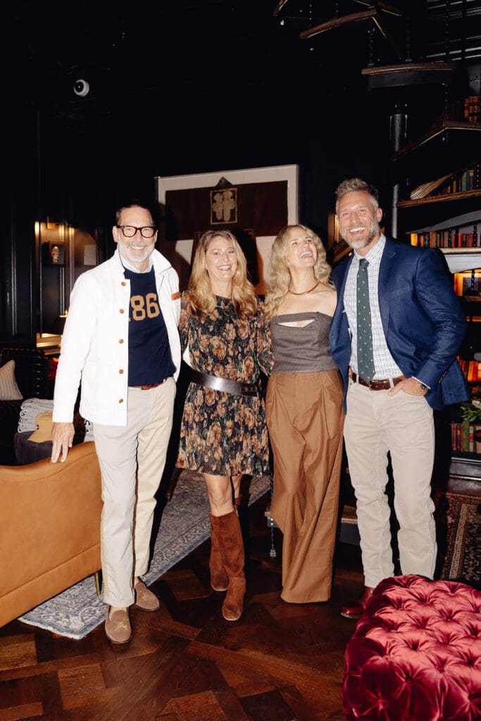 Tim Conlin, Sarah Conlin, Chad Rohde, Jenny Esping (Photo by Vanessa Chavez)