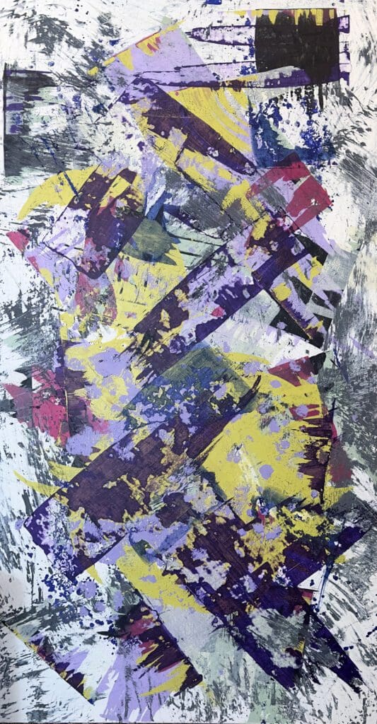 Ibsen Espada's "Untitled," 2024, at Foltz Fine Art 
