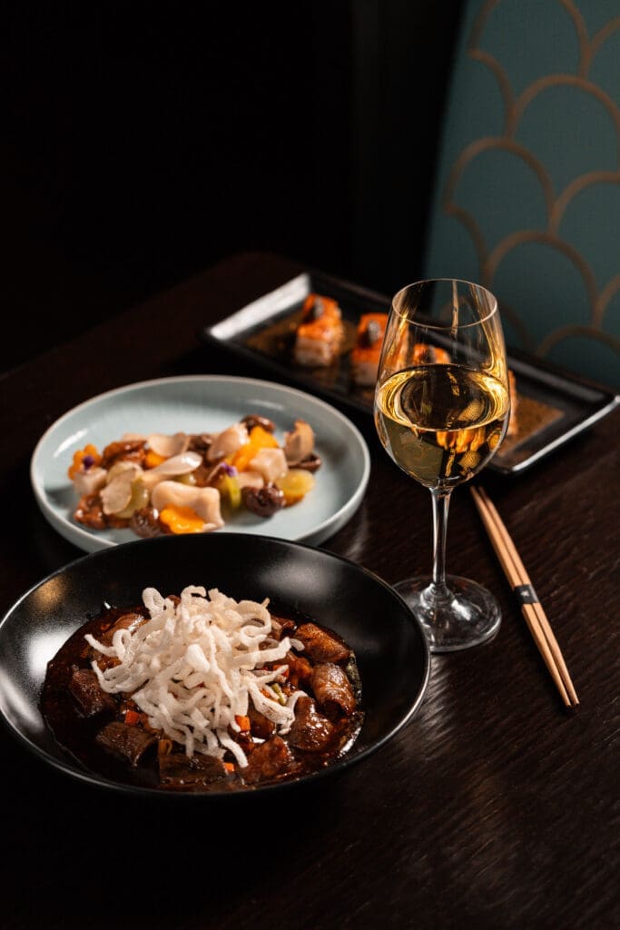 Hakkasan presents traditional Cantonese recipes in a moody, glamorous setting that mirrors its London flagship. (Photo by Atlantis, The Palm and Atlantis The Royal)