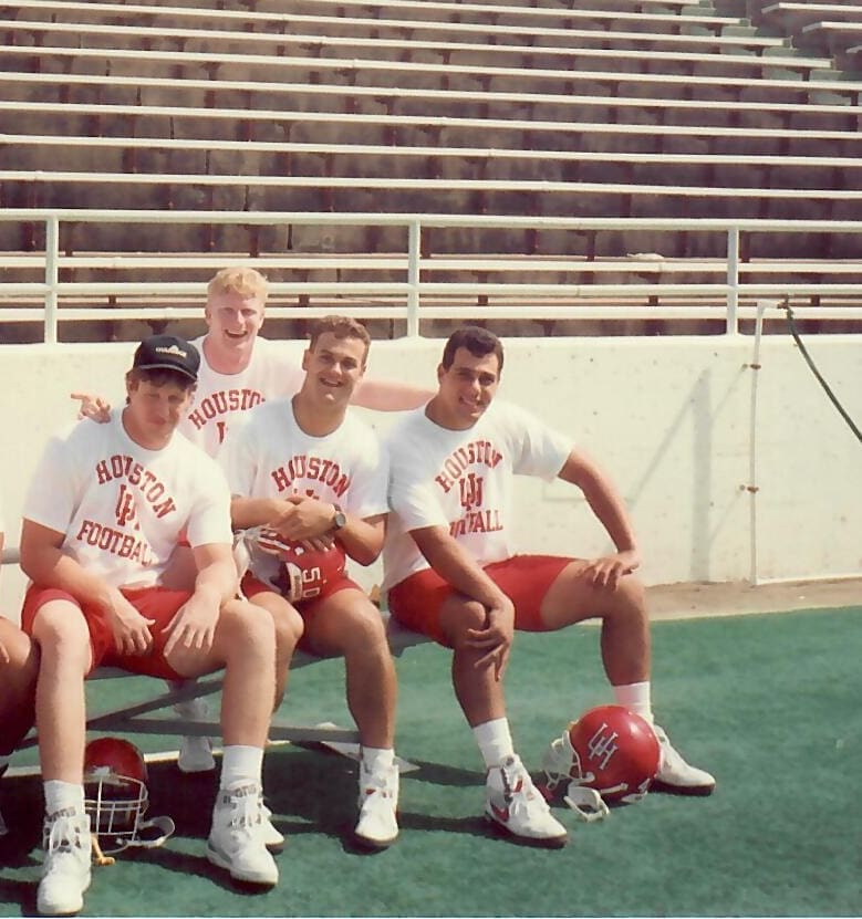 Glenn Cadrez built a brotherhood in his time at the University of Houston that continues today. (Courtesy Ted Pardee)