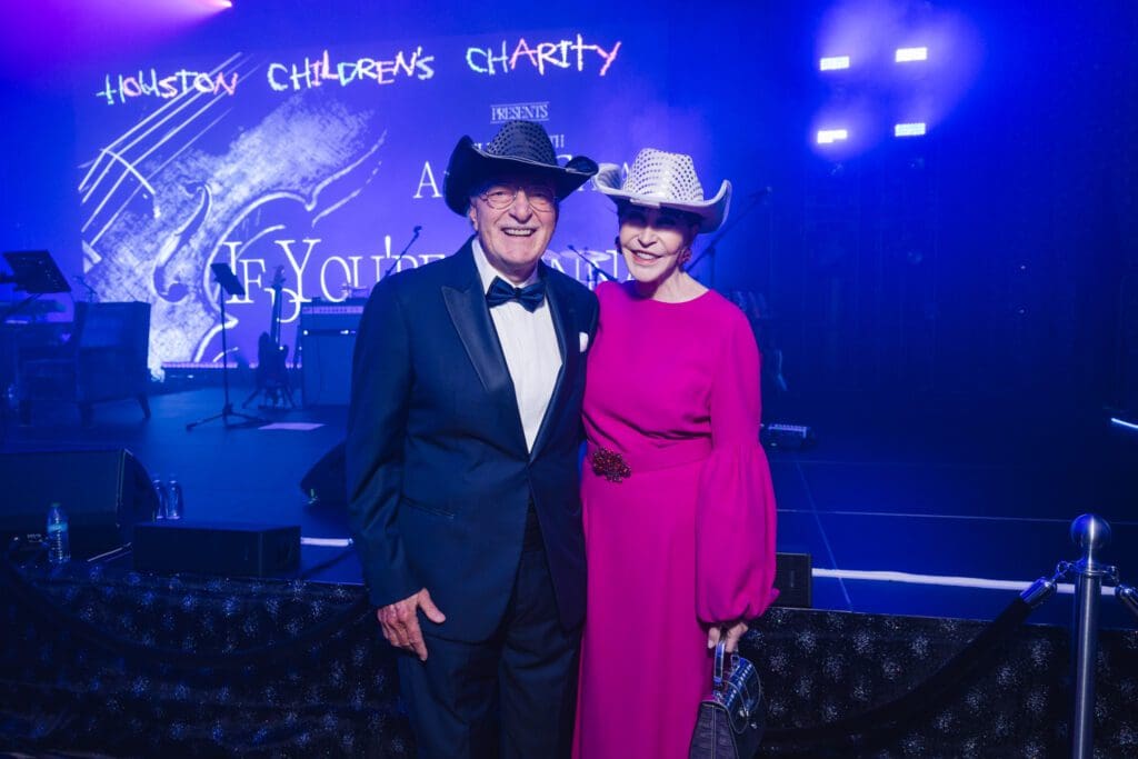 Shafik Rifaat & Shelby Hodge at the Houston Children's Charity gala (Photo by Johnny Than)
