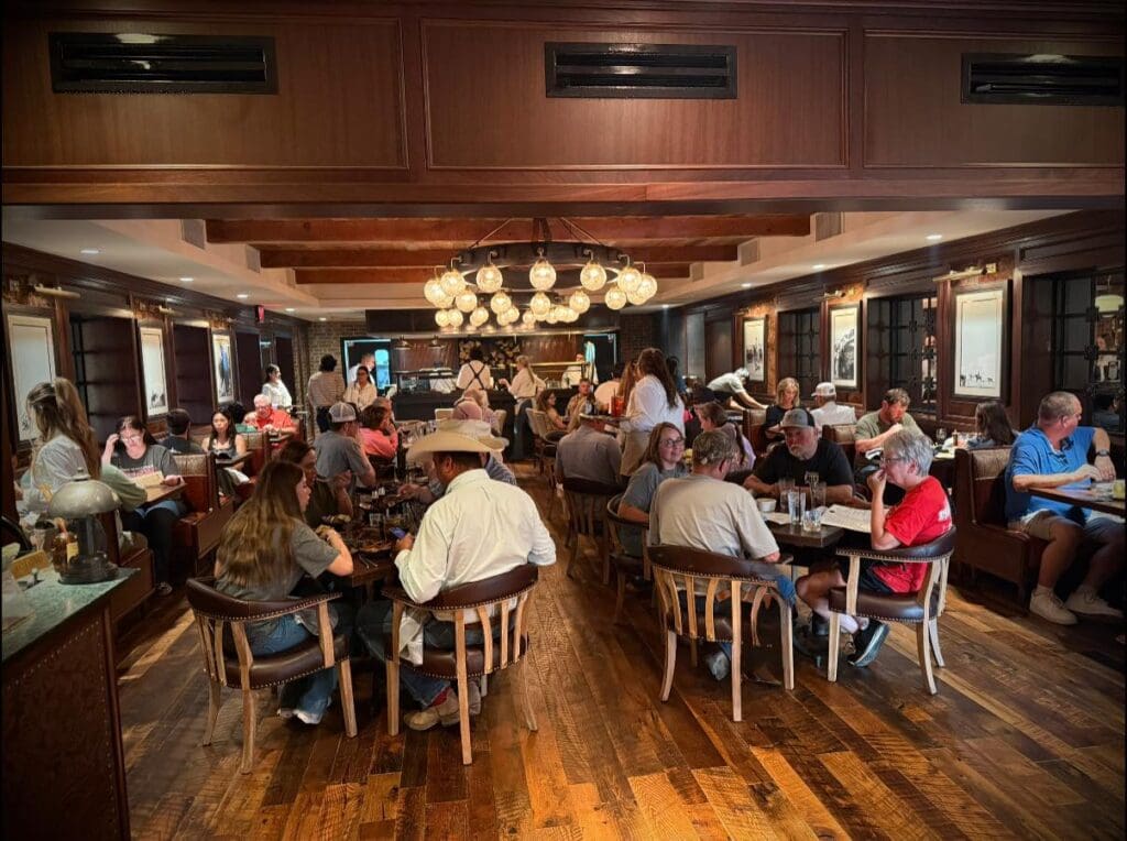 After an extensive renovation, Cattlemen’s Steak House has returned to full capacity, welcoming guests back to one of Fort Worth’s most iconic dining rooms. (Courtesy)