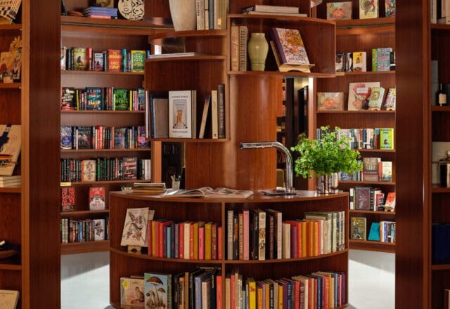 Bird's Bookstore features not only new bestsellers, but also independent fashion & lifestyle magazines, coffee table books, and gifts. (Photo by Nathan Schroeder)