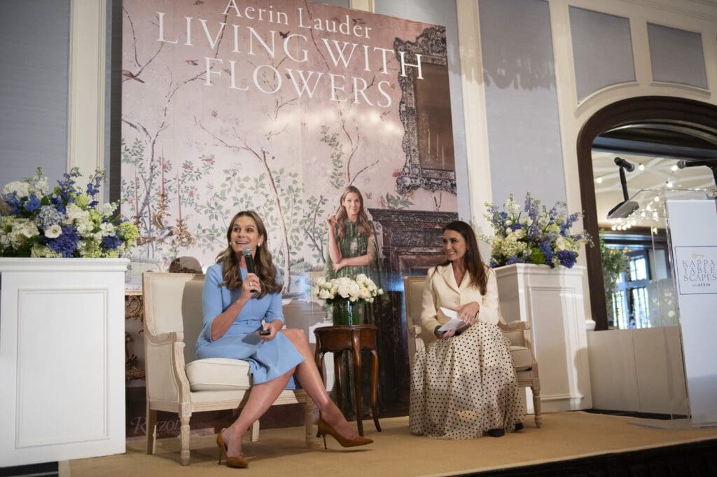 Aerin Lauder Details ‘Living With Flowers’ at Kappa Tablescapes (& Thinks Her Grandmother Estée Would Have Loved Instagram)