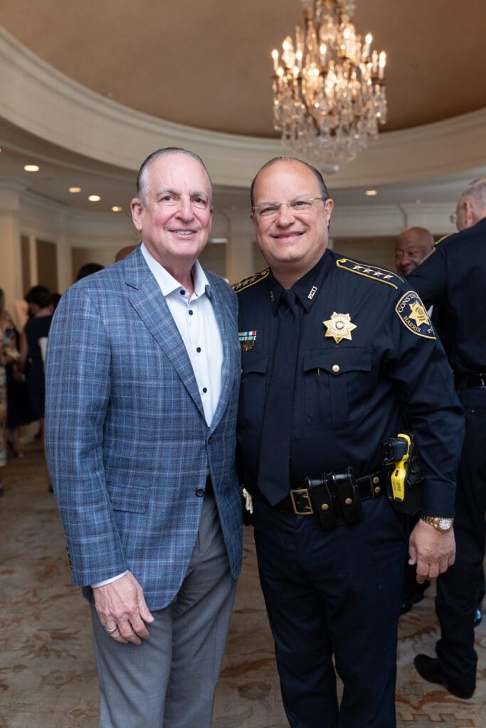 Alan Stein, Constable Alan Rosen at the Italian Cultural & Community Center luncheon (Photo by Daniel Ortiz)