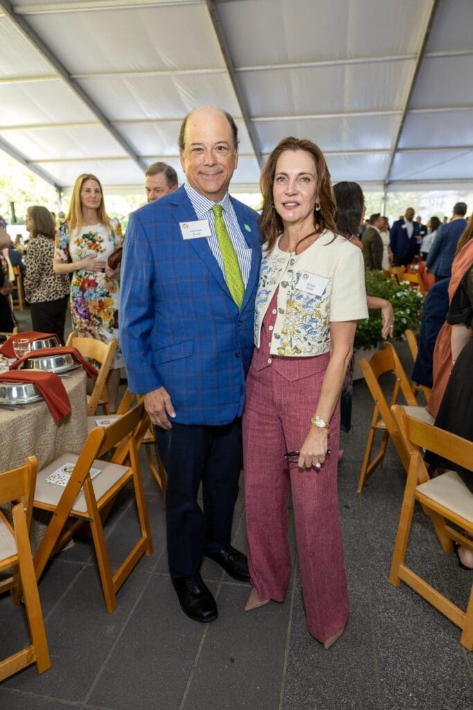  Herman & Aliyya Stude at the Houston Parks Board annual luncheon (Photo by Jenny Antill, Courtesy of Houston Parks Board)