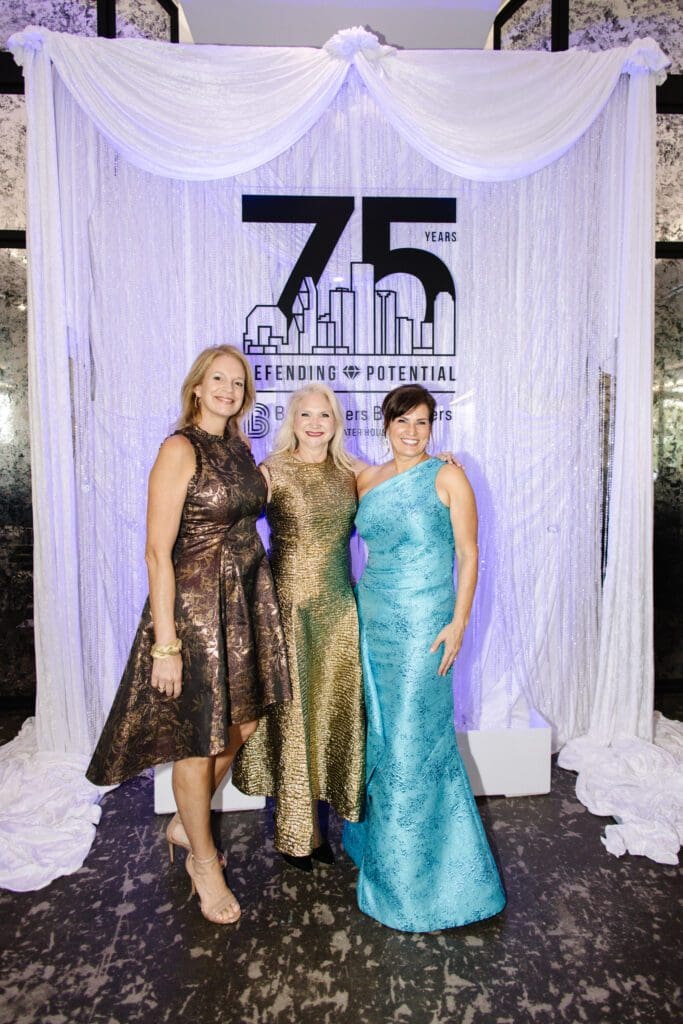  Jennifer Kocian, Stephane Lunan, Georganne Hodges at the Big Brothers Big Sisters 75thy anniversary Gala (Photo by Yuliana Gonzalez)