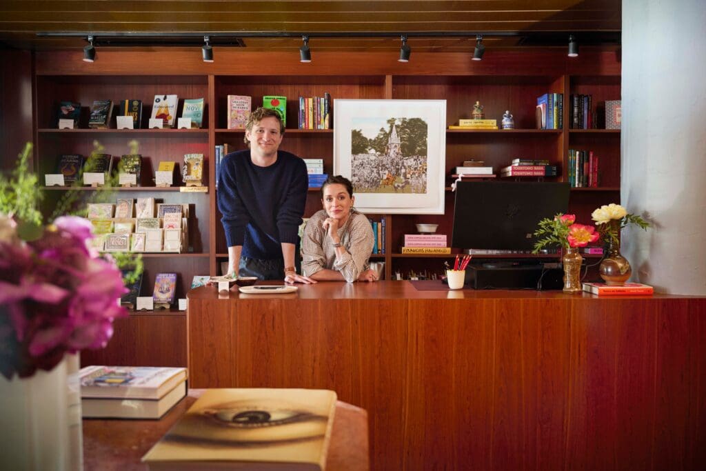 Husband and wife Drew and Emily Dawson founded Bird's Bookstore at Dallas' Preston Royal. (Photo by Elizabeth Lavin)