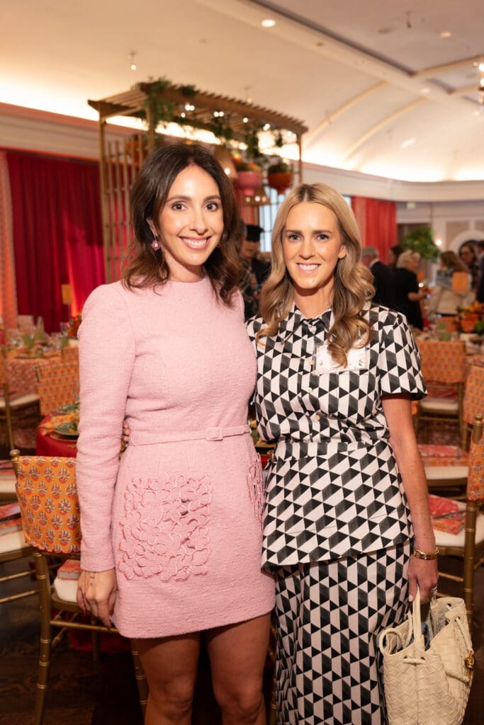 Bailey McCarthy, Caroline Bean at Houston Botanic Garden's 2025 Luncheon: Building Branches (Photo by Daniel Ortiz)