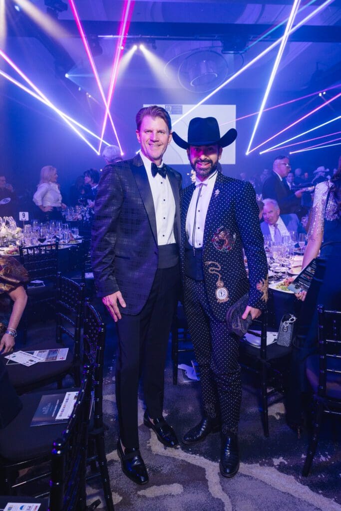 Bill Baldwin, Fady Armanious at Houston Children's Charity gala