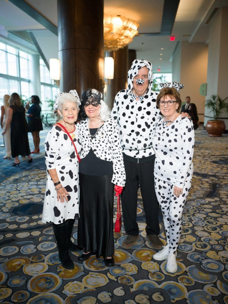  Carolyn Klevenhagen, Marilyn Mogas, Ozzie & Debbie Bauer at the Ronald McDonald House Charities 'Boo Ball' (Photo by Daniel Ortiz)