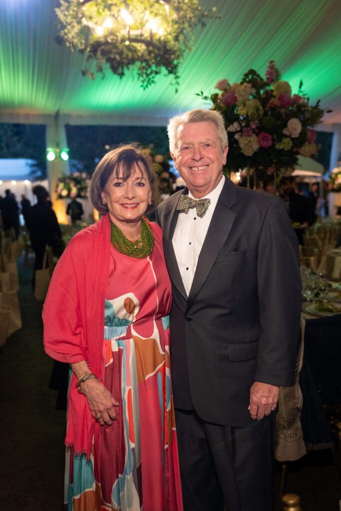 Cathy & Joe Cleary at the Houston Zoo 'Enchanted Forest' gala (Photo by Daniel Ortiz for Houston Zoo)