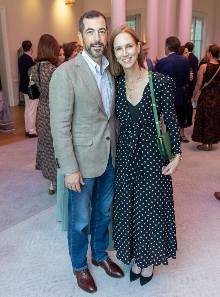 Chris & Carolyn Dorros at Curtis & Windham Architects book signing (Photo by Jordan Geibel)