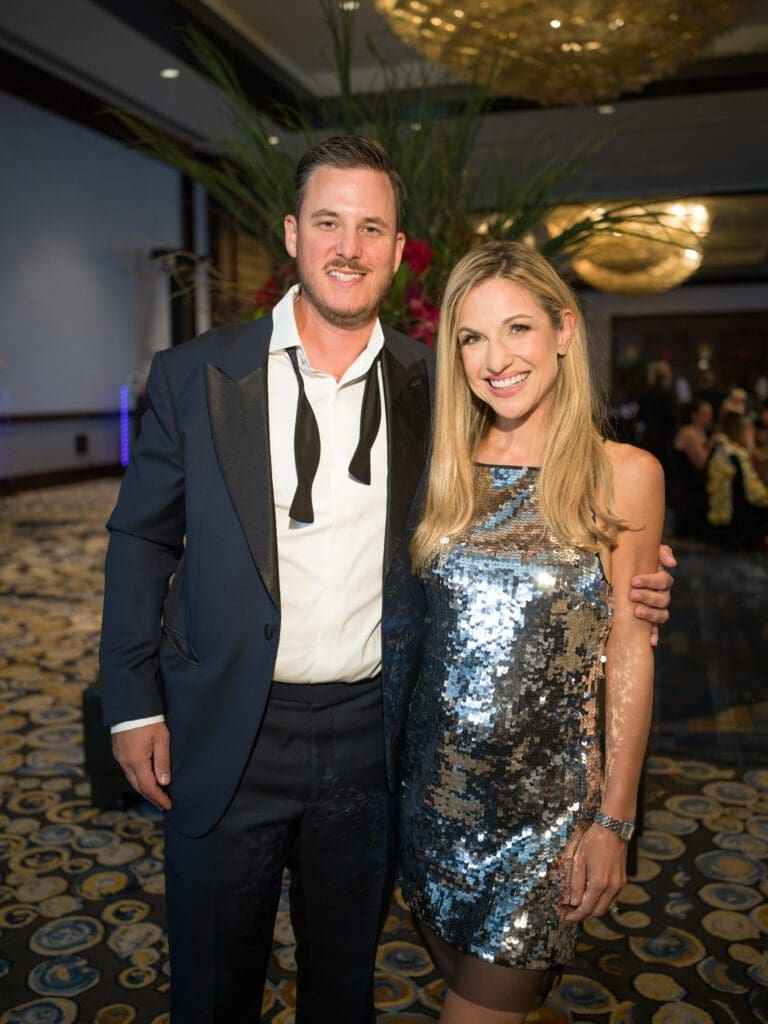 Chris Wadley & Katherine Whaley at the Ronald McDonald House Charities 'Boo Ball' (Photo by Daniel Ortiz)