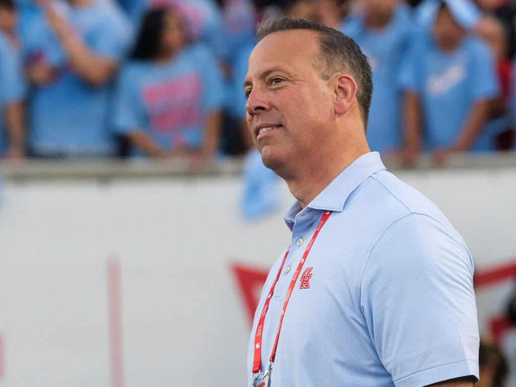 University of Houston athletic director Eddie Nunez knows that you can take nothing for granted in college sports. (Photo by F. Carter Smith)