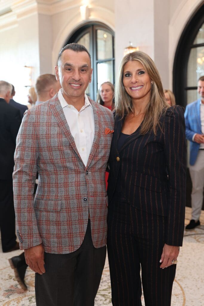 Dr. Devinder & Gina Bhatia during the PetSet Le Brunch at Le Tesserae (Photo by Priscilla Dickson)