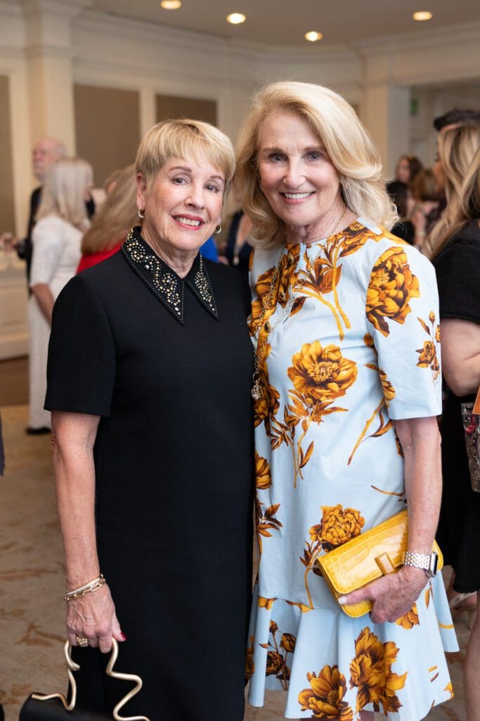 Donna Lewis, Denise Monteleone at the Italian Cultural & Community Center luncheon (Photo by Daniel Ortiz)