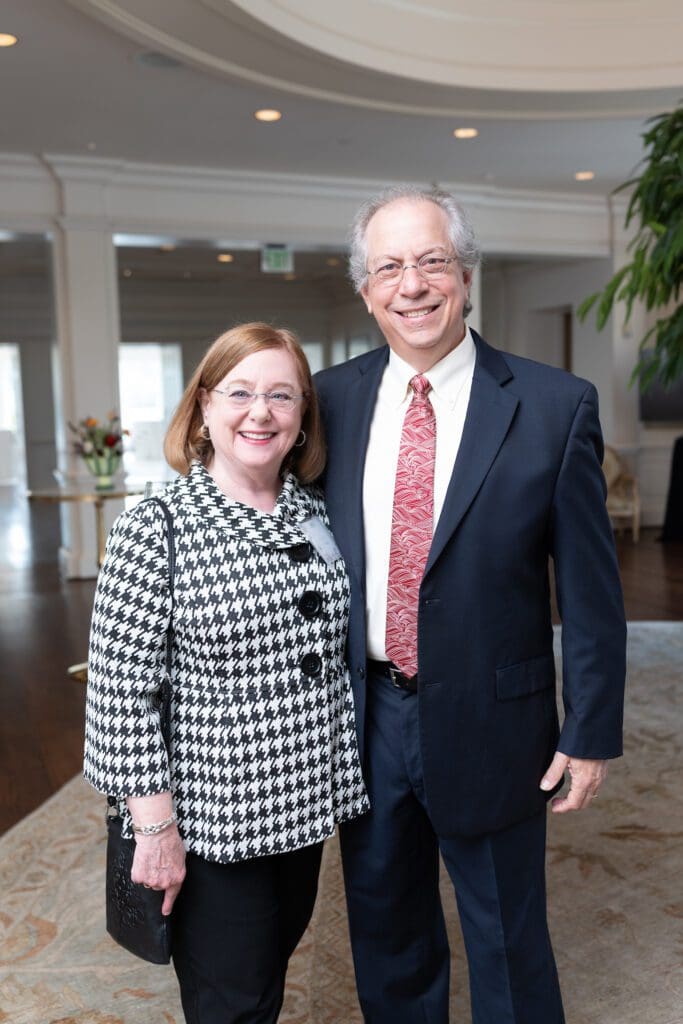 Doris Williams, Jeff Ross at Houston Botanic Garden's 2025 Luncheon: Building Branches (Photo by Daniel Ortiz)