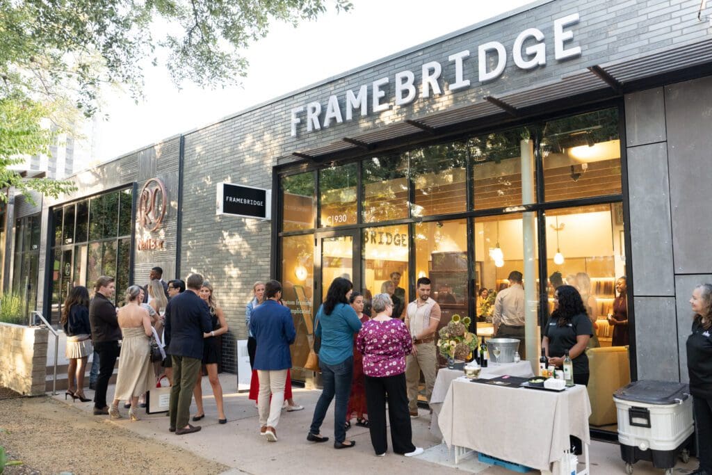 <em>PaperCity</em> Hosts Opening Party for New Dallas Framebridge Store at The Hill