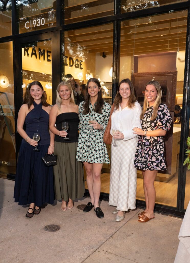 Madison Grinder, Carly Fuhrmann, Gracie Henderson, Caroline Medlin, Elizabeth Grinder (Photo by George Fiala)