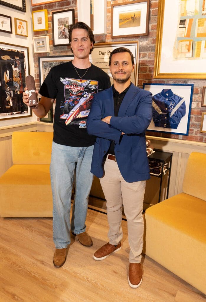 Pete West, Alex Sarntee (Photo by George Fiala)