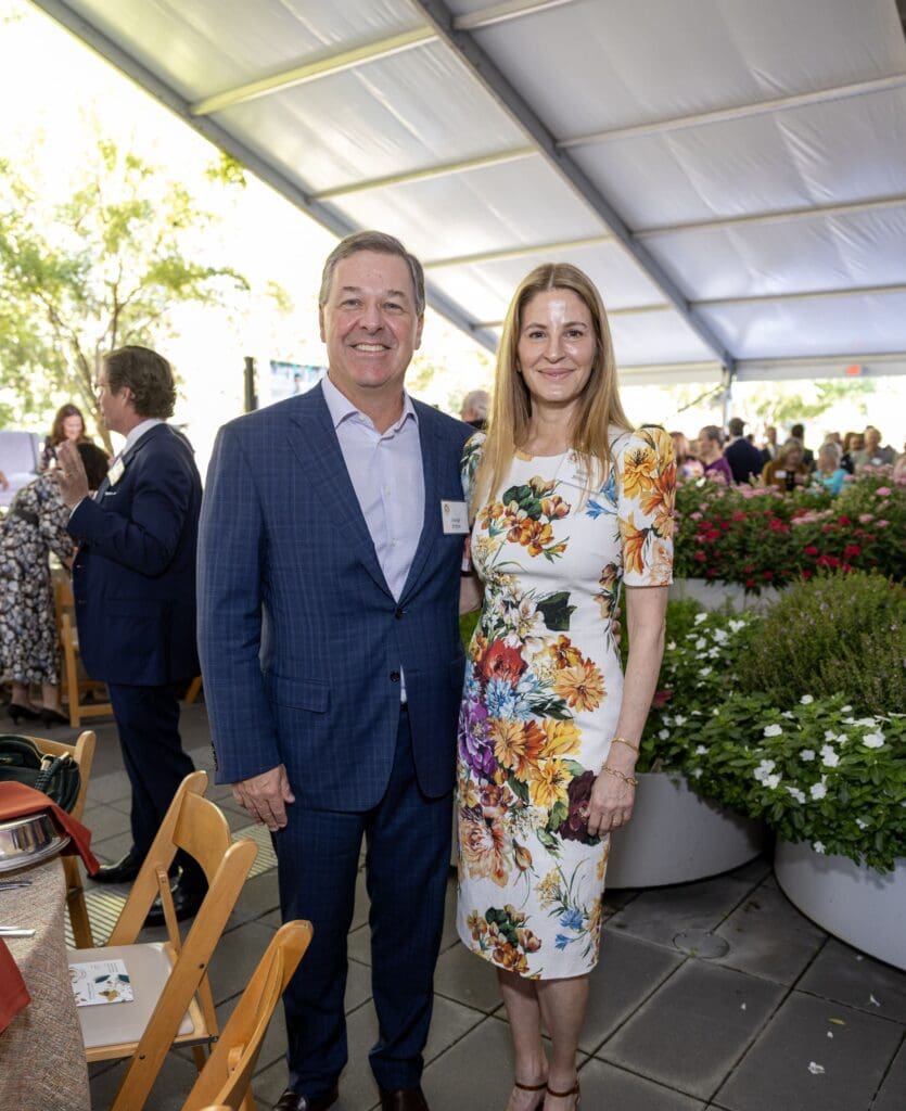 George & Kathy Britton at the Houston Parks Board annual luncheon (Photo by Jenny Antill, Courtesy of Houston Parks Board)