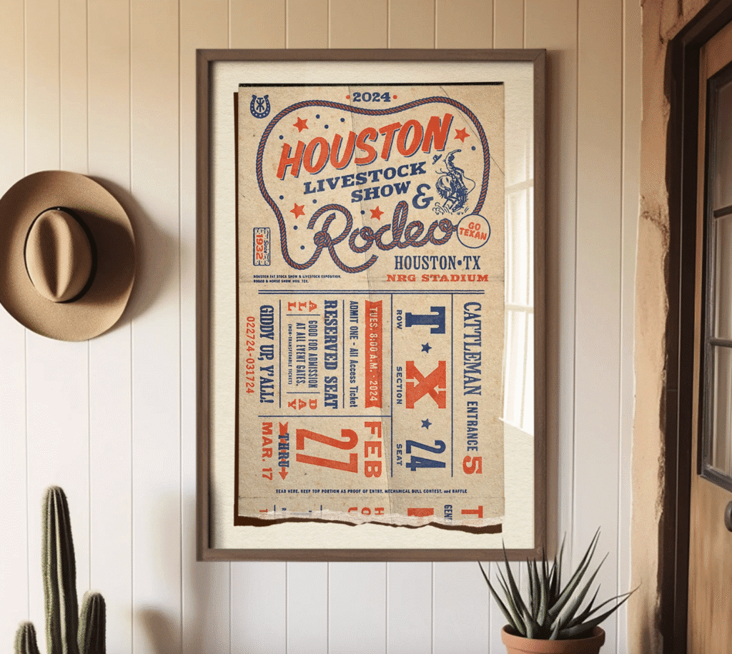 Give them a true taste of Texas with prints or other art from Head West Studio.