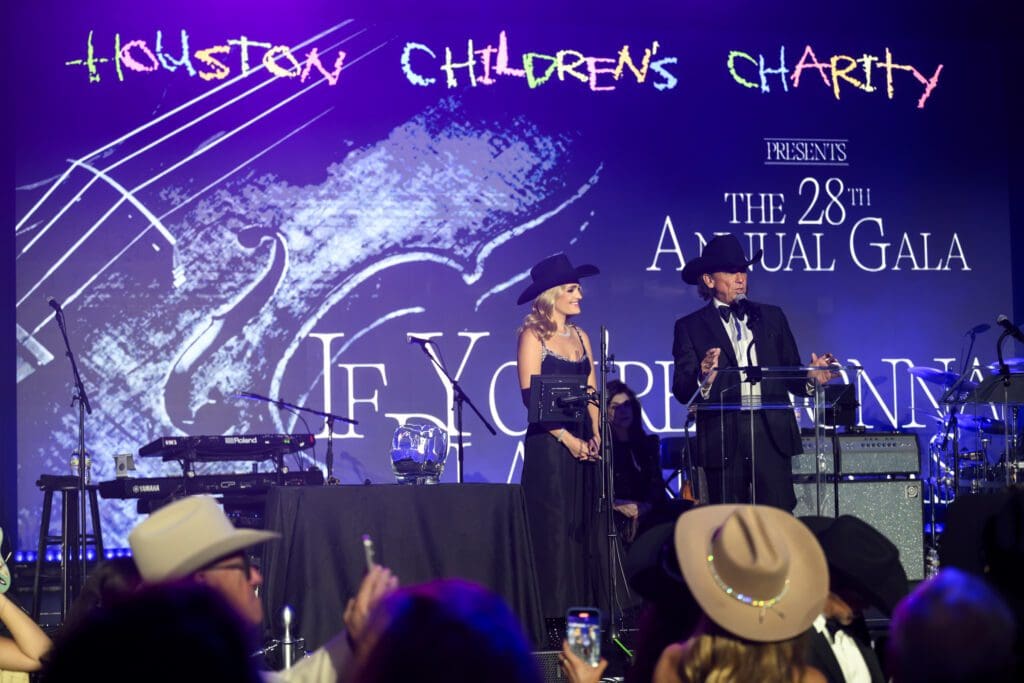 Frances Moody Buzbee & Tony Buzbee from the 28th annual Houston Children's Charity Gala which raised over $9 million dollars. (Photo by CactchlightGroup.com)