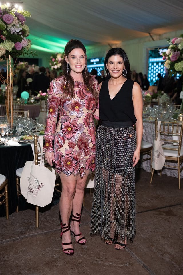 Jordan Seff, Kristy Bradshaw at the Houston Zoo 'Enchanted Forest' gala (Photo by Daniel Ortiz for Houston Zoo)
