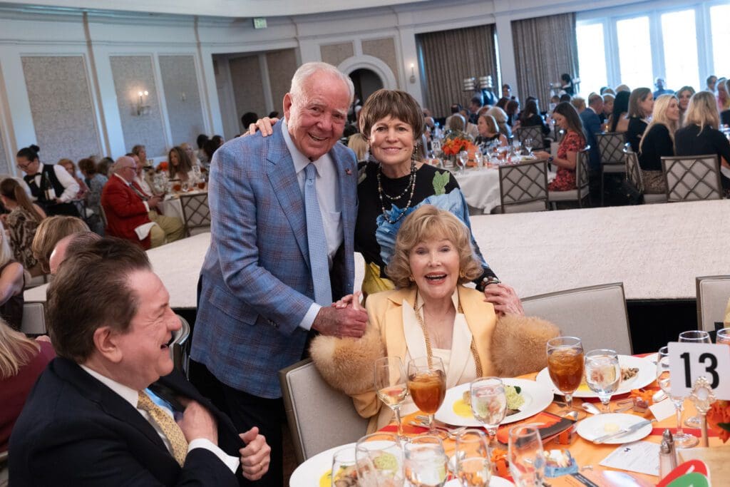 Julian Fertitta, Regina Rogers, Joanne King Herring at the Italian Cultural & Community Center luncheon (Photo by Daniel Ortiz)