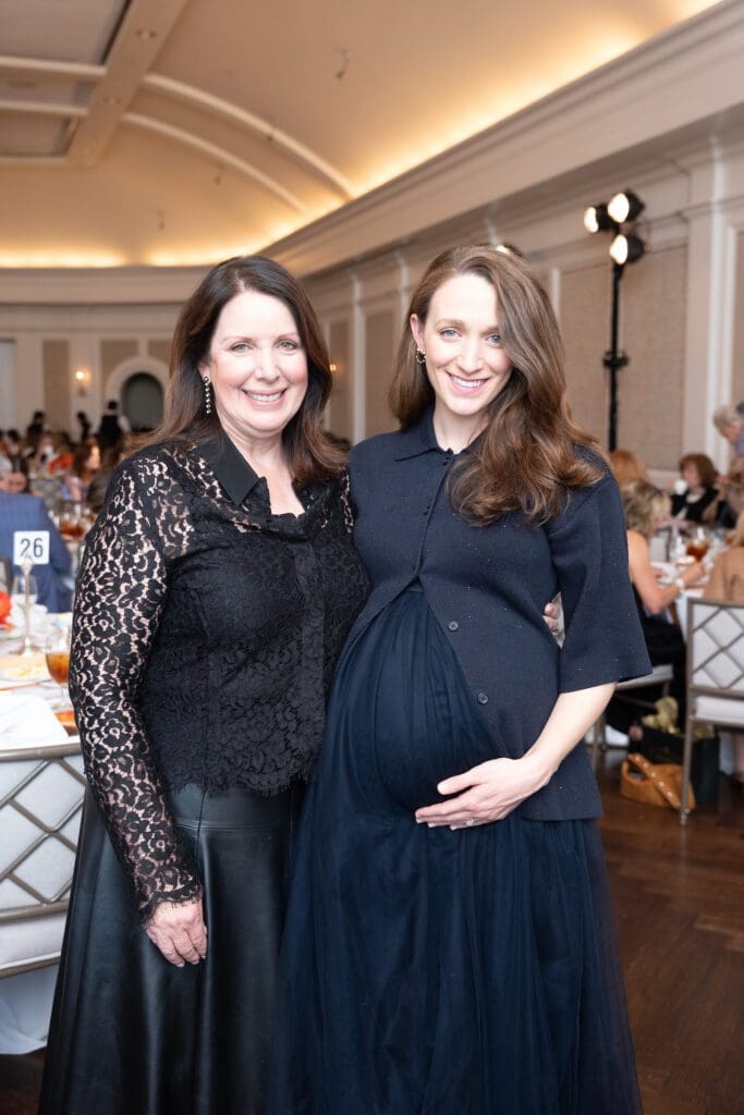 Elizabeth Anthony's Julie Roberts, Jennifer Graves at the Italian Cultural & Community Center luncheon (Photo by Daniel Ortiz)