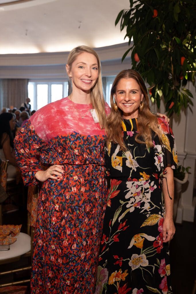 Katharine Barthelme, Elizabeth Young at Houston Botanic Garden's 2025 Luncheon: Building Branches (Photo by Daniel Ortiz)