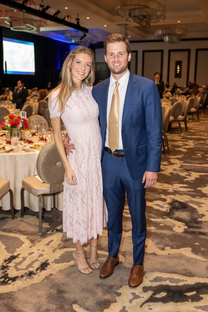 Katie & Patrick Fertitta at the Texas EquuSearch evening (Photo by Jacob Power)