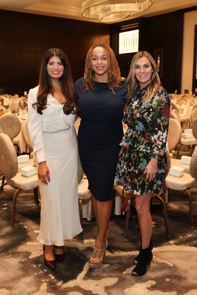 Habitat for Humanity 'Building a Dream' luncheon chairs Paula Musa, Chnee Franklin and Crystal Allen (Photo by 