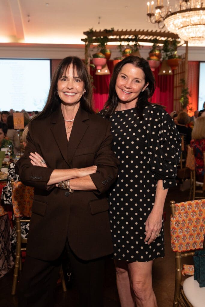 Marnie Greenwood, Katherine Phelps at Houston Botanic Garden's 2025 Luncheon: Building Branches (Photo by Daniel Ortiz)
