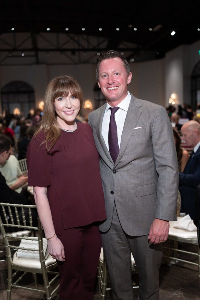 Mary &  Ben Patton at Rendezvous With Dress for Success (Photo by Daniel Ortiz)