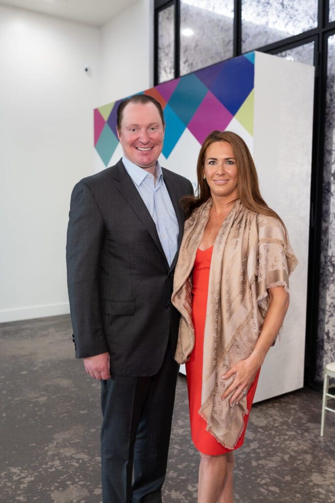 Nick & Carrie Fersen at the Dress for Success Houston Rendezvous. (Photo by Daniel Ortiz)