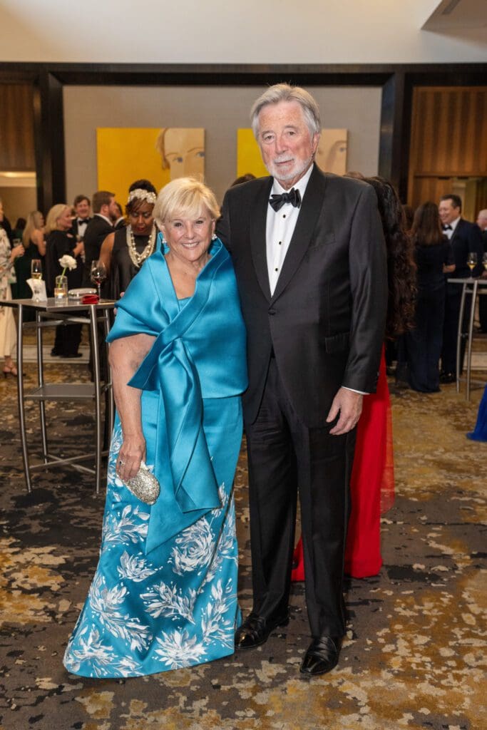 Paula Sutton & Bill Gross at the Menninger Clinic Centennial Celebration. (Photo by Jacob Power)
