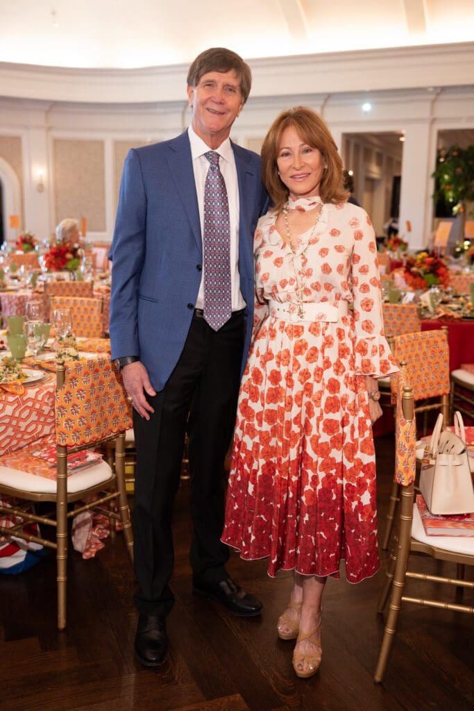 Peter Huddleston, Janiece Longoria at Houston Botanic Garden's 2025 Luncheon: Building Branches (Photo by Daniel Ortiz)