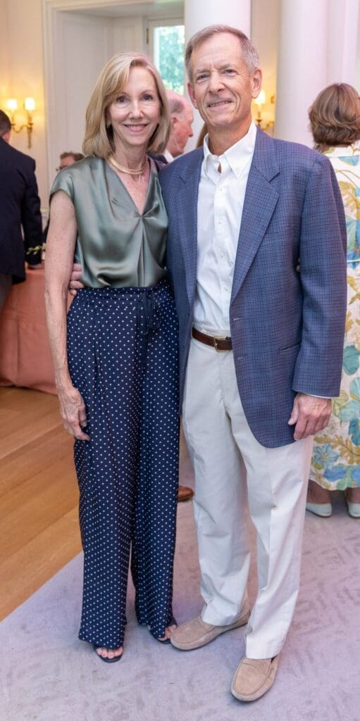 Sarah & John Hastings at Curtis & Windham Architects book signing (Photo by Jordan Geibel)