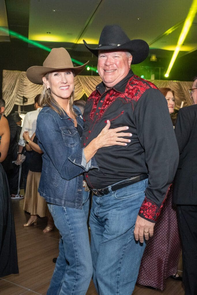 Selice & Lee Womble at the Ronald McDonald House Charities 'Boo Ball' (Photo by Jacob Power)