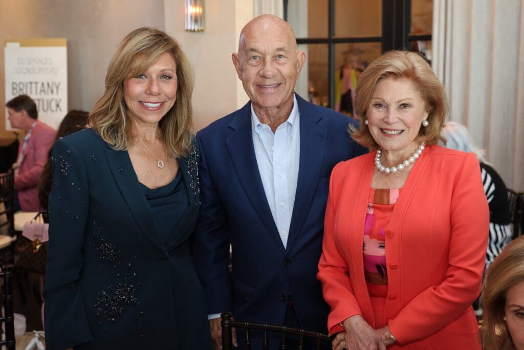 State Senator Joan Huffman, Mayor John Whitmire, Jan Duncan during the PetSet Le Brunch at Le Tesserae (Photo by Priscilla Dickson)