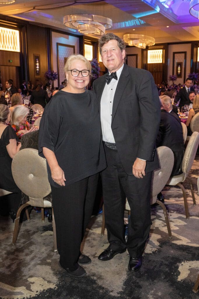 Shelley & Geoff Bracken at the Menninger Clinic Centennial Celebration. (Photo by Jacob Power)