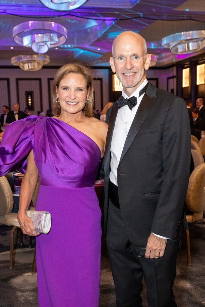 Stacy & Michael Ellington at the Menninger Clinic Centennial Celebration. (Photo by Jacob Power)